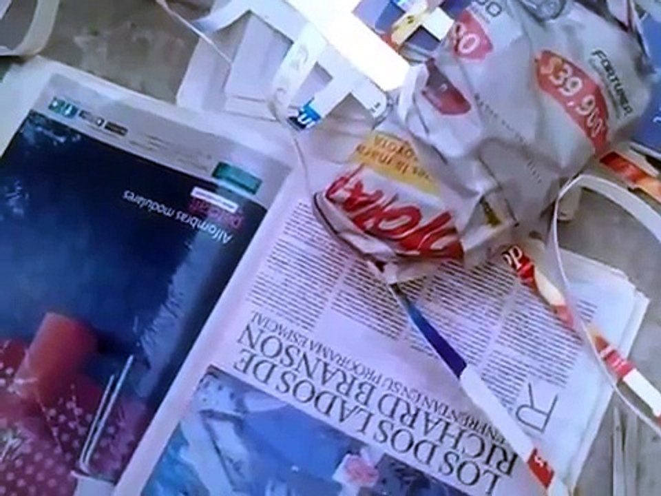 Hacer una piñata de cartón de princesa segunda par