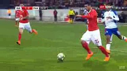 Granit Xhaka (Penalty)  Goal  - Switzerland vs Panama 2-0  27.03.2018 (HD)