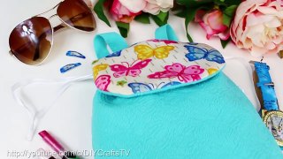 DIY BACKPACK TUTORIAL SO Bright & NICE & EASY