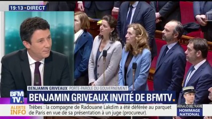 Griveaux: les "fragiles" sur les valeurs de la République "ont déposé les armes face au terrorisme"