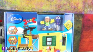 HANDY MANNY Workshop Fun Build! Batman, TMNT Fix Surprise Toys HobbyKidsTV