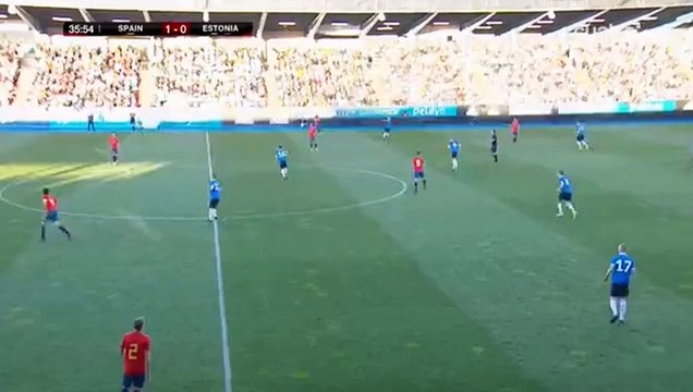 Borja Mayoral Moya Goal HD - Spain U21 2-0 Estonia U21 27.03.2018