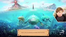 HUNGRY SHARK WORLD :: NEW Hungry Shark Evolution Game! (iPhone Gameplay Video)