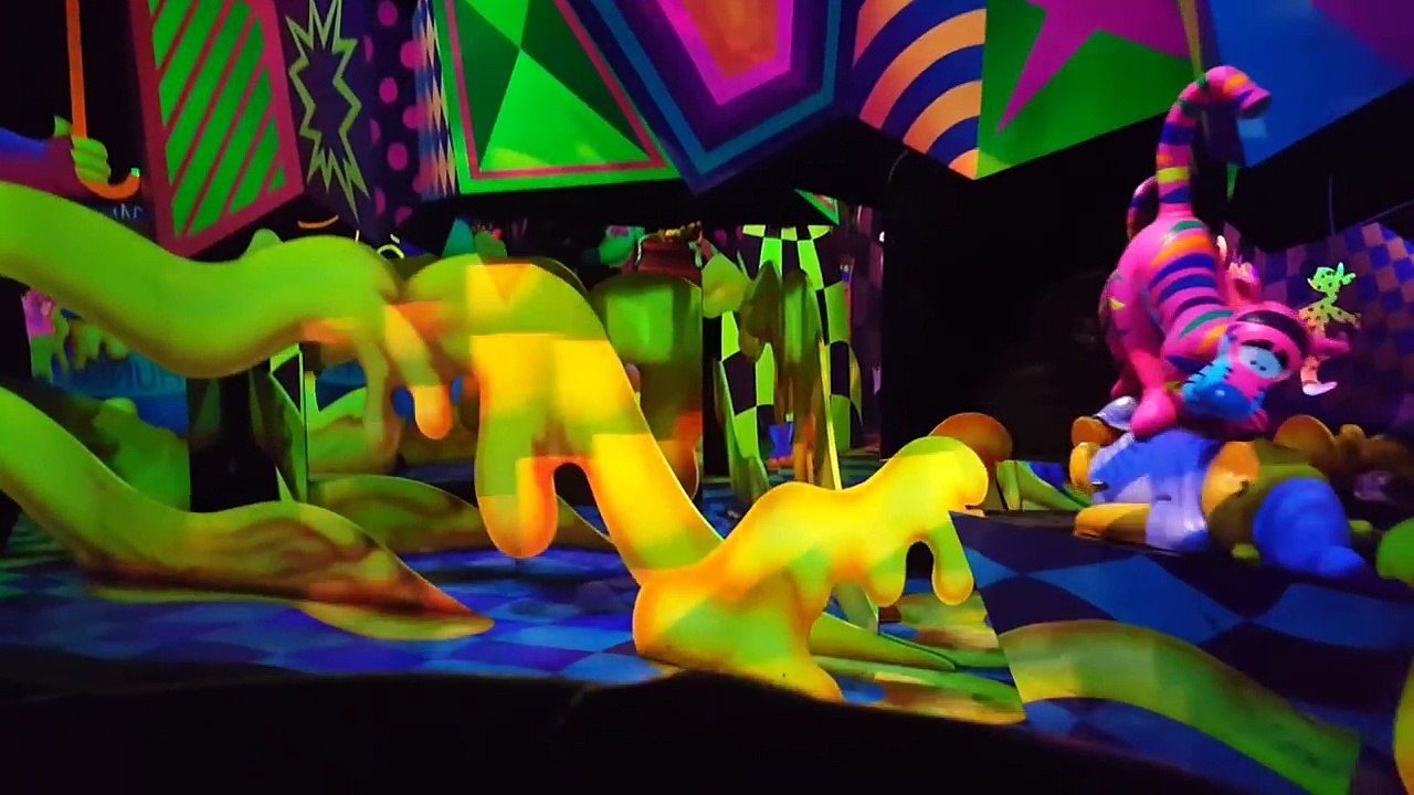 The Many Adventures of Winnie the Pooh-ride through-Disneyland Resort, CA. Disney with kids