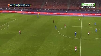 Nikolaos Karelis Goal HD - Greece	1-0	Egypt 27.03.2018