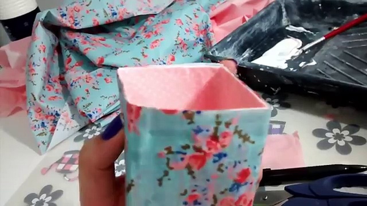 DIY Organizador de Maquiagem