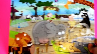 ZOO Animal Puzzle-names and sounds of Animal Learning Fun for Preschool kids-Kids Z Fun