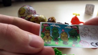 Lets open 6 chocolate surprise eggs with fun toys inside! Unboxing surprise eggs.