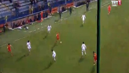Stefan Mugosa Goal HD - Montenegro 2-2 Turkey 27.03.2018