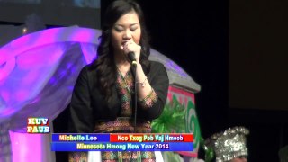 Nco Txog Peb Txiv Vaj Hmoob, A Sad Song by Michelle Lee -Singing at the MHNYnew River Center