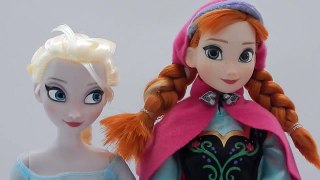 Disney Store Frozen Anna and Elsa Doll 2 Pack Set