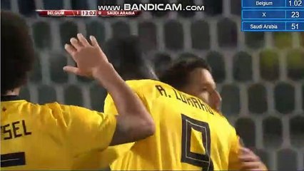 Romelu Lukaku Goal HD - Belgium 1-0 Sudia Arabia 27.03.2018