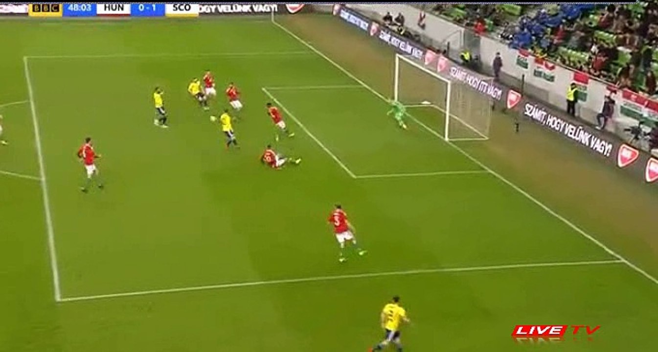 Matt Phillips Goal HD -  Hungary	0-1	Scotland 27.03.2018