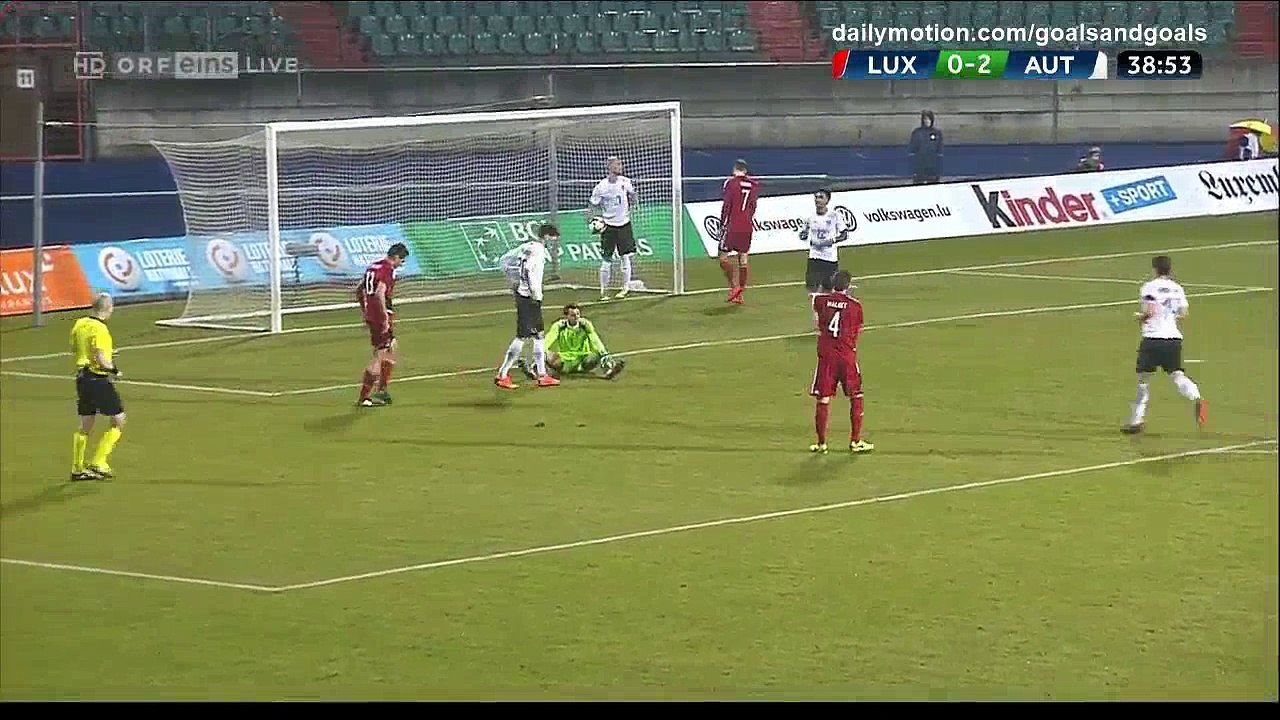 Florian Grillitsch Goal HD - Luxembourg 0 - 2 Austria - 27.03.2018 (Full Replay)