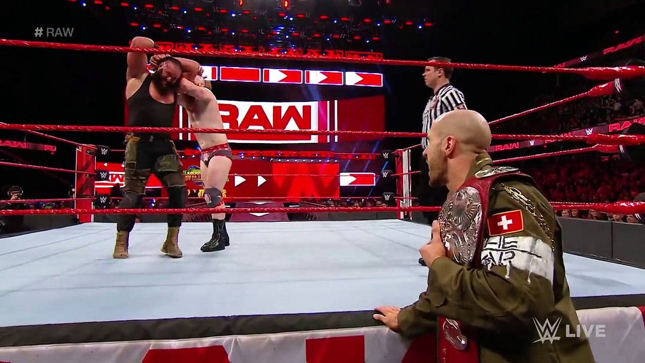 Braun Strowman vs. Sheamus_ Raw, March 26, 2018
