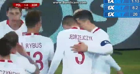 Robert Lewandowski Goal HD Poland 1-0 South Korea