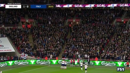 Jamie Vardy goal - England vs Italy 1-0  27.03.2018 (HD)