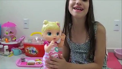 ROTINA DA NOITE DA BABY ALIVE CLARA