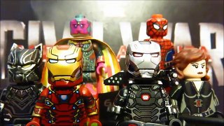 Captain America Civil War Custom Minifigures- Team Iron Man