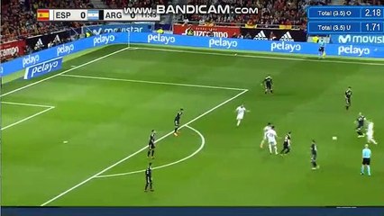Diego Costa Goal HD - Spain 1-0 Argentina 27.03.2018