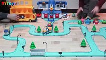폴리 트랙세트 7개 연결 고고다이노 공룡 로보카폴리 자동차 장난감 놀이 뉴욕이랑놀자 NY Toys