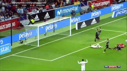 Diego Costa Goal HD - Spain 1 - 0 Argentina - 27.03.2018 (Full Replay)