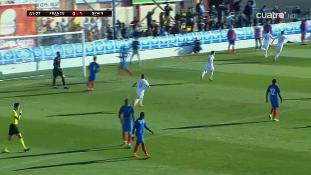 France U19 4-2 Spain U19 (Euro U19 Qualif.)