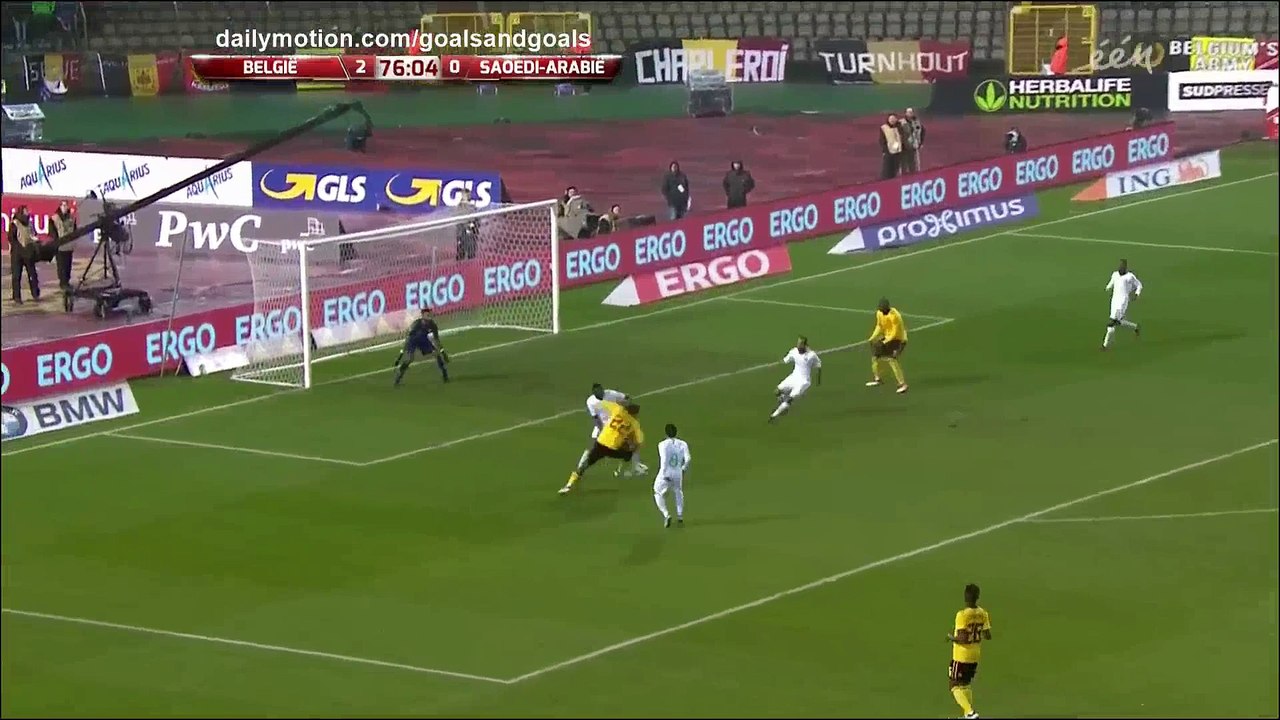 Michy Batshuayi Goal HD - Belgium 3 - 0 Saudi Arabia - 27.03.2018 (Full Replay)