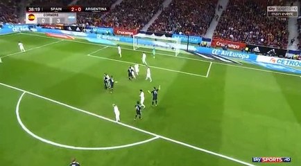 Nicolas Otamendi Goal HD -  Spain	2-1	Argentina 27.03.2018
