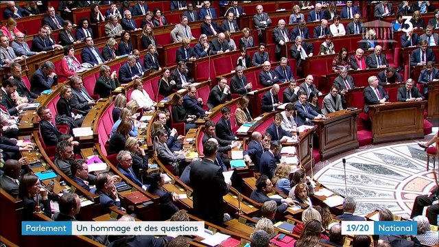 Parlement : l'hommage de la classe politique aux victimes de l'attentat de Trèbes