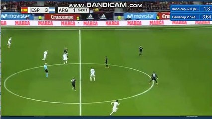 Thiago Alcantara Goal HD - Spain 4-1 Argentina 27.03.2018