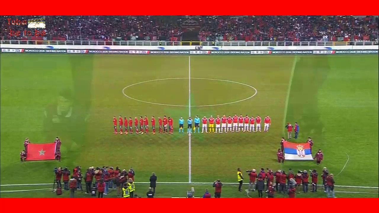 ملخص مبارة منتخب المغرب ومنتخب صربيا