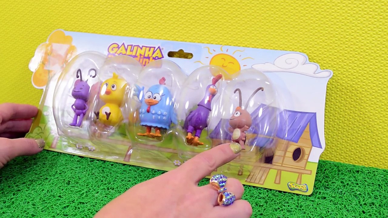 Galinha Pintadinha - Brinquedo Turminha da Galinha Pintadinha em Portugues - Turma kids
