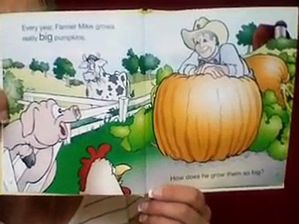 Farmer Mike Grows Giant Pumpkins Childrens Book Reading | Cullens Abcs