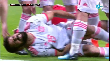 All Goals & highlights - Spain 6-1 Argentina - 27.03.2018 ᴴᴰ