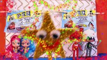 PJ Masks vs Shimmer and Shine Disney PEZ DISPENSER Blind Bag Challenge Surprise PEZ Candy