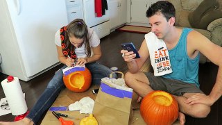 Pumpkin Carving W/ My Boyfriend!