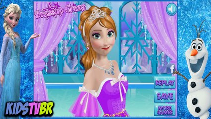 FROZEN ANNA'S MAKEUP | JOGOS FROZEN | EPISÓDIOS COMPLETOS | GAMES | KIDS TV BR