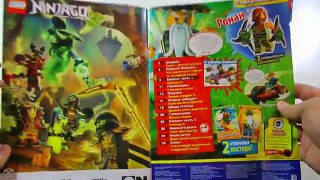 Журнал Лего Ниндзяго № 10 Октябрь 2016 + Ронан ★ Magazine Lego Ninjago № 10 October 2016