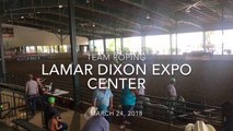 Team Roping at the Lamar Dixon Expo Center in Gonzales, Louisiana