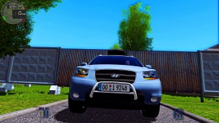 City Car Driving 1.5.3 Hyundai Santa Fe - G27 HD [1080p][60fps]