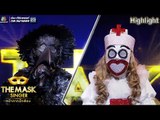 ช่วงตอบคำถาม หน้ากากอีกาดำ กับ หน้ากากพยาบาล | The Mask Singer