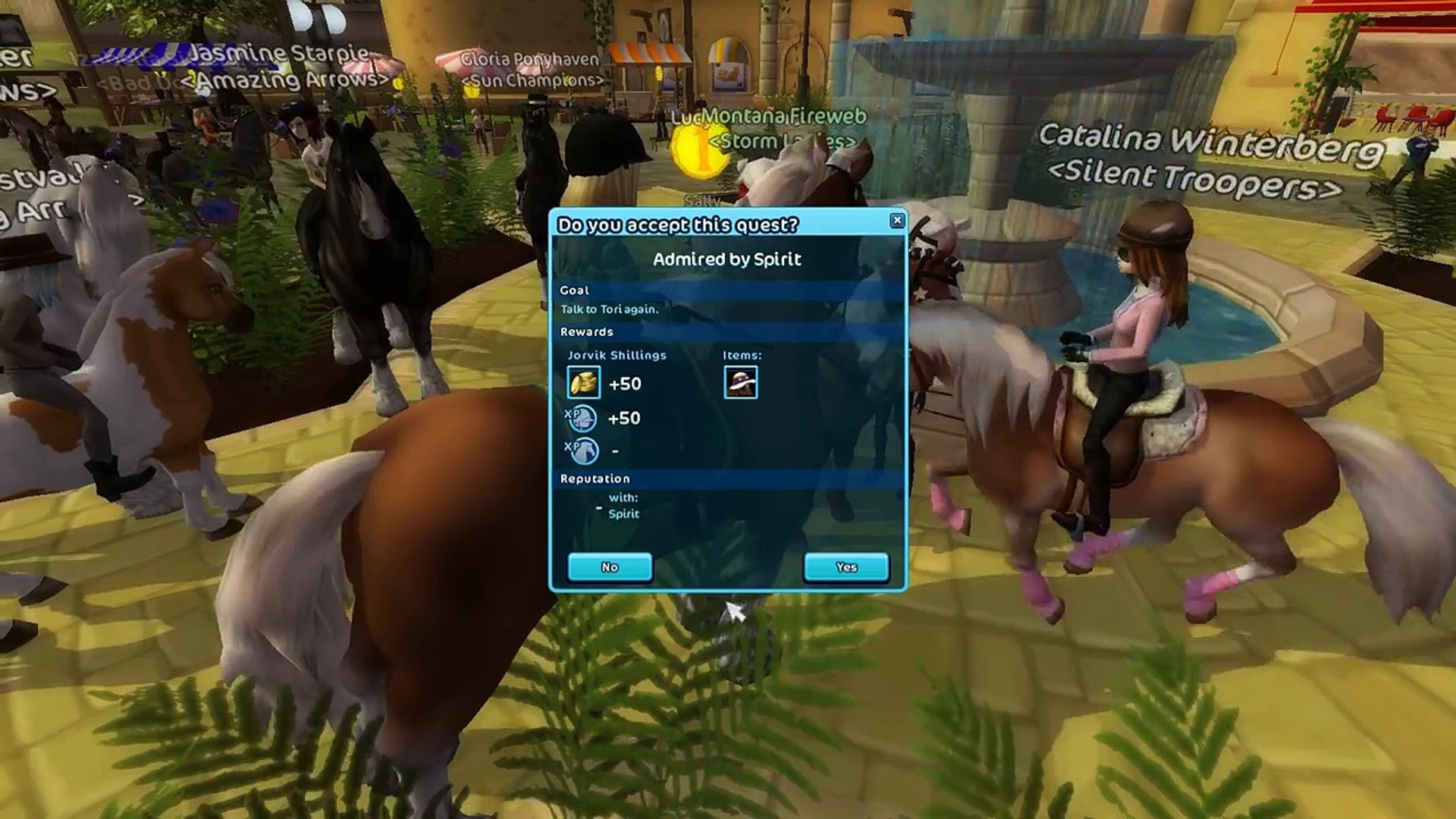 Capturando o spirit-StarStable 