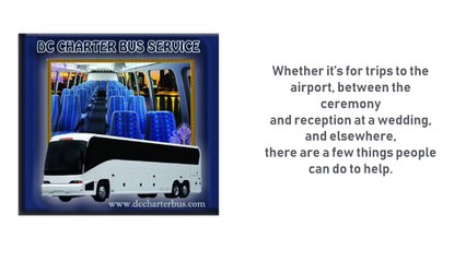 DC Coach Bus Service for your Wedding Guests