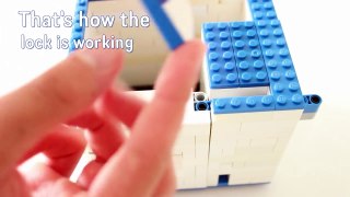 LEGO - Safe V2 with Key Pin Lock Mechanism