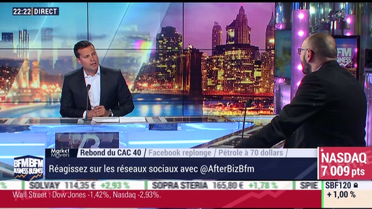 Market Movers: le rebond du CAC 40, la rechute de Facebook et la hausse du prix du pétrole - 27/03