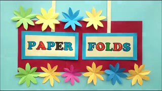 Square Circular Popup greeting card - DIY Tutorial by Paper Folds ❤️