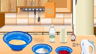 How to Make Saras Cooking Class Red Velvet Cake Kids Game