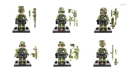 VVVОбзор №1 Falcon commandos. Shen yang аналог Brickarms