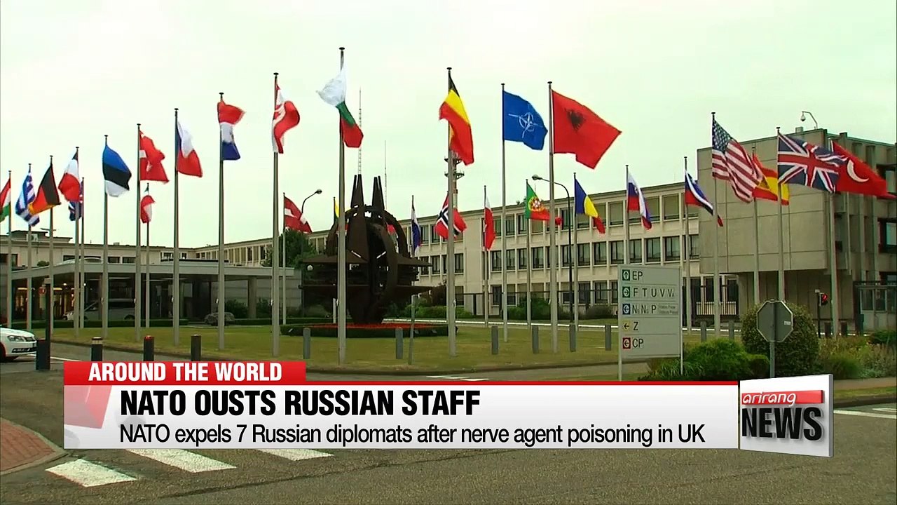 NATO expels 7 Russian diplomats after nerve agent poisoning in UK